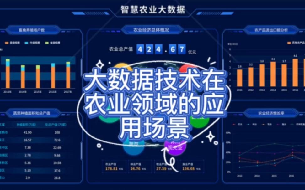 大數據技術在現代農業領域的關鍵應用場景
